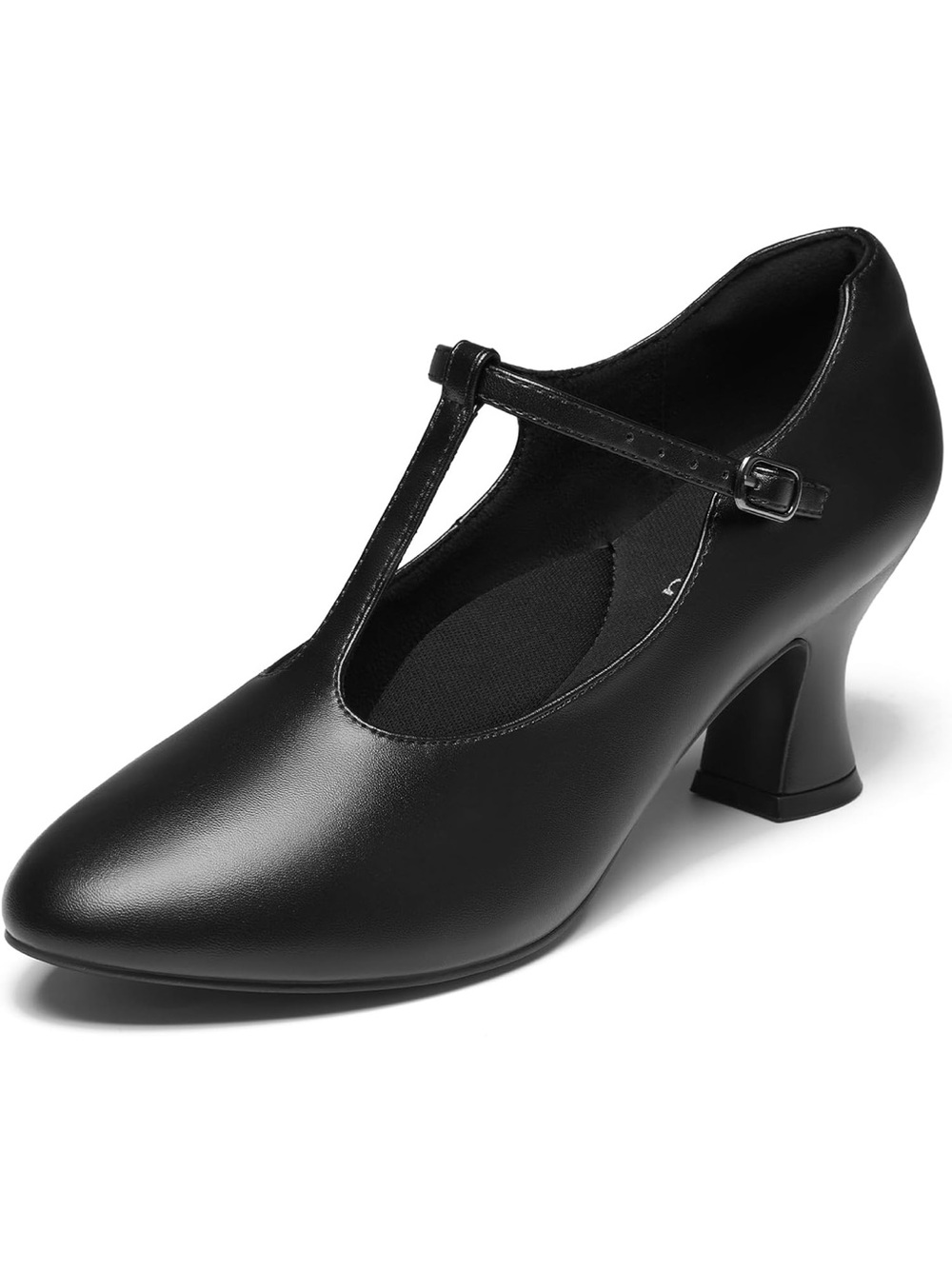 YESSA Women's T-Strap Character Dance Shoes 11. 2383-2